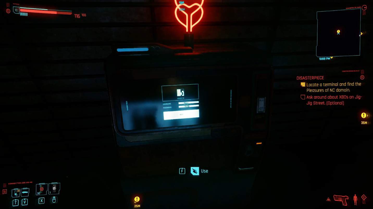 Individua un terminale e trova il dominio Pleasures of NC