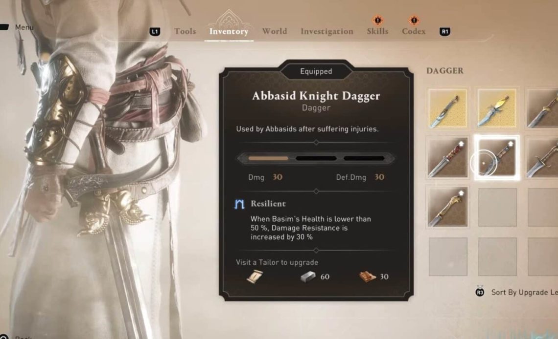 ac mirage dagger locations