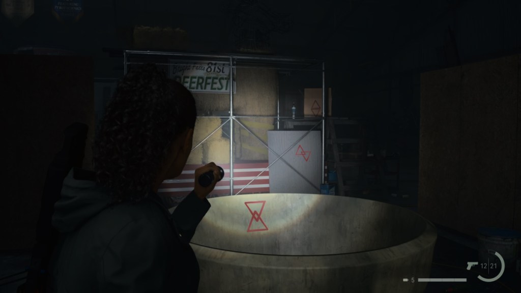 Codice Stash dei simboli del faro acquoso di Alan Wake 2