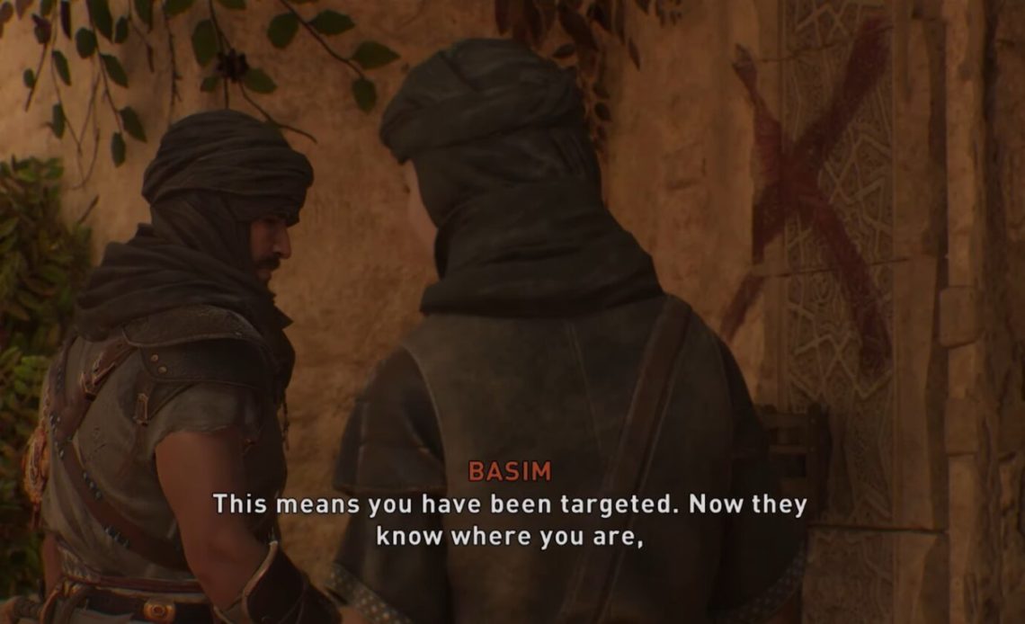 basim meets murjana in AC Mirage