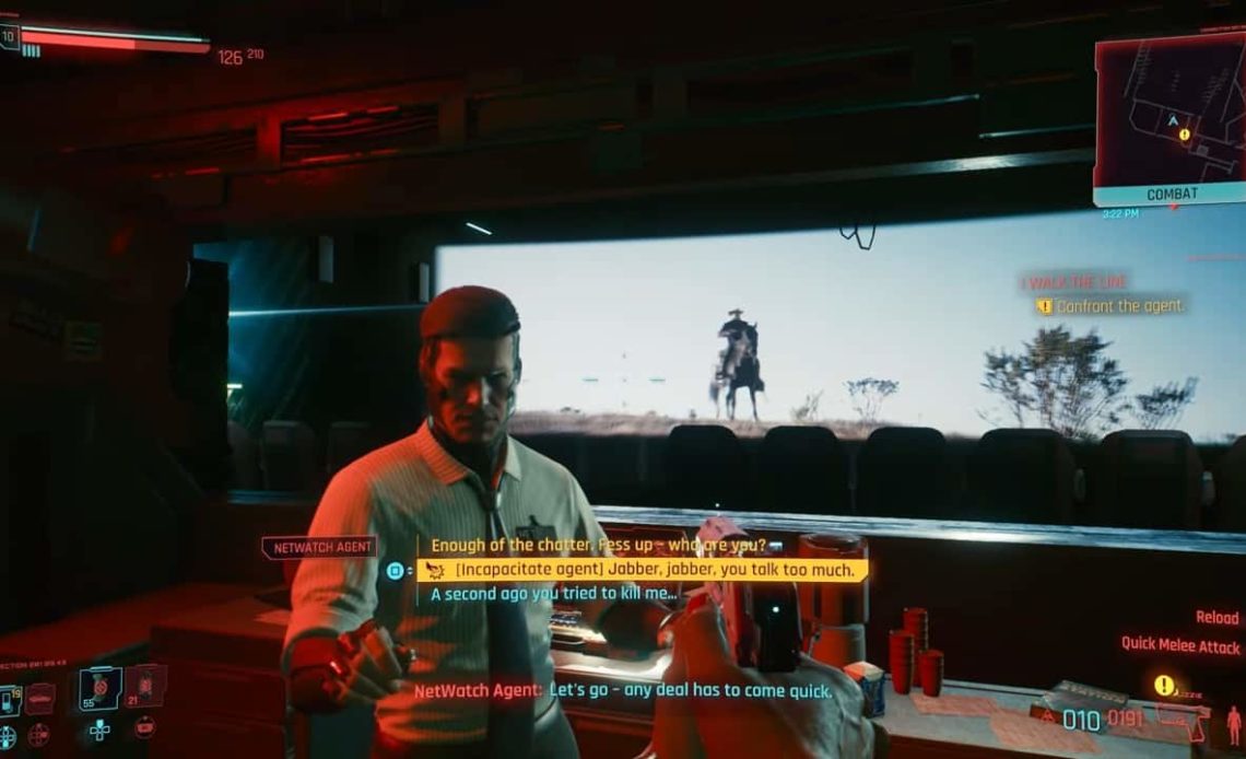 cyberpunk 2077 i walk the line