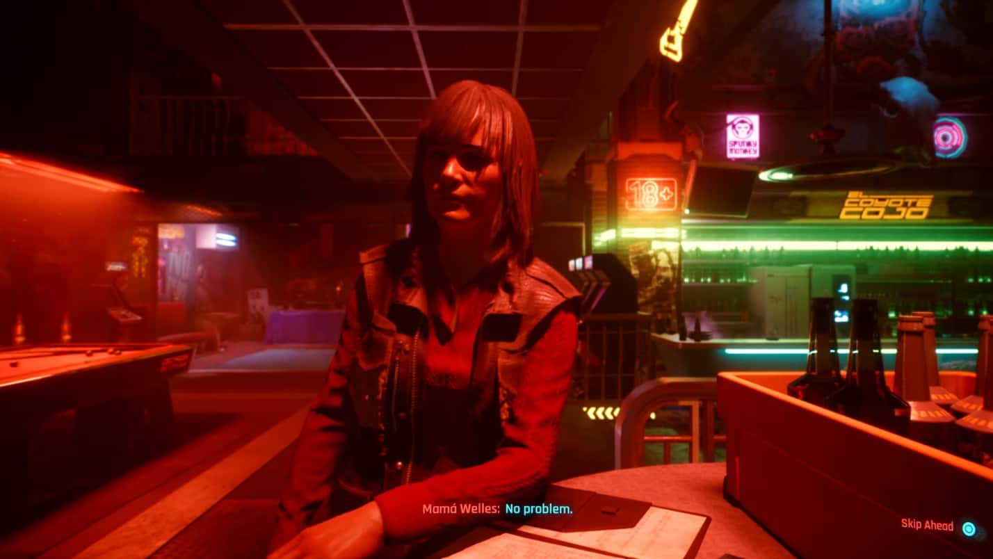 Incontra Mama Welles a El Coyote Cojo