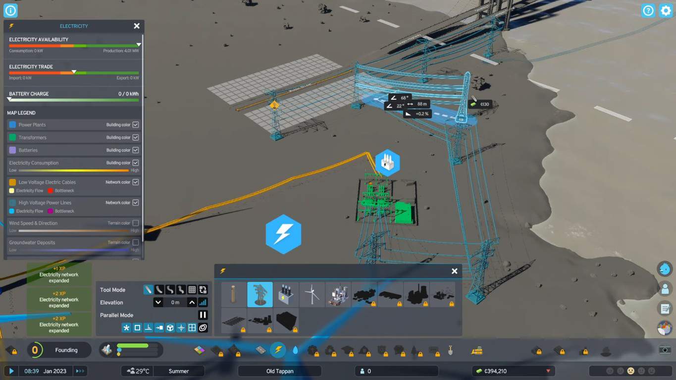 Come esportare elettricità, potenza