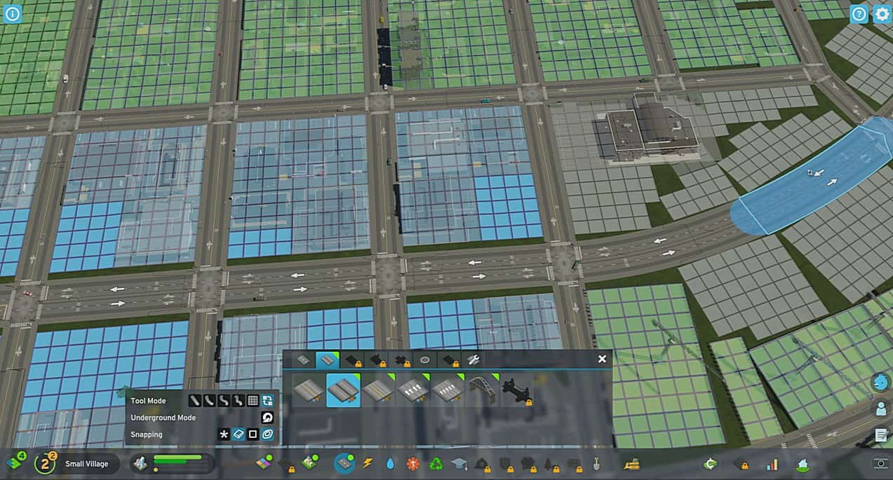 doppie strade skyline di città 2 