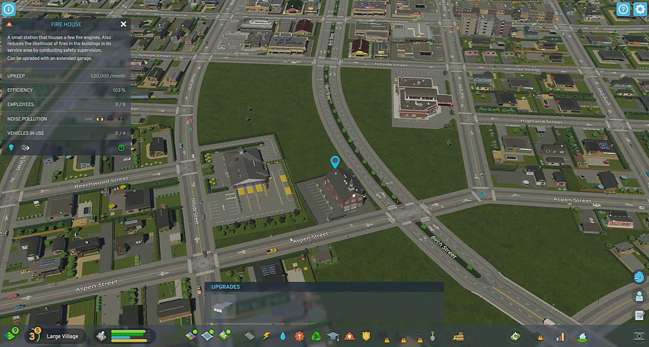 stazioni di sicurezza skyline della città 2