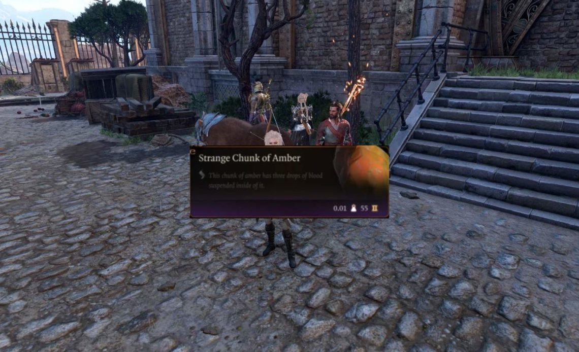 Strange Chunk of Amber in Baldur’s Gate 3