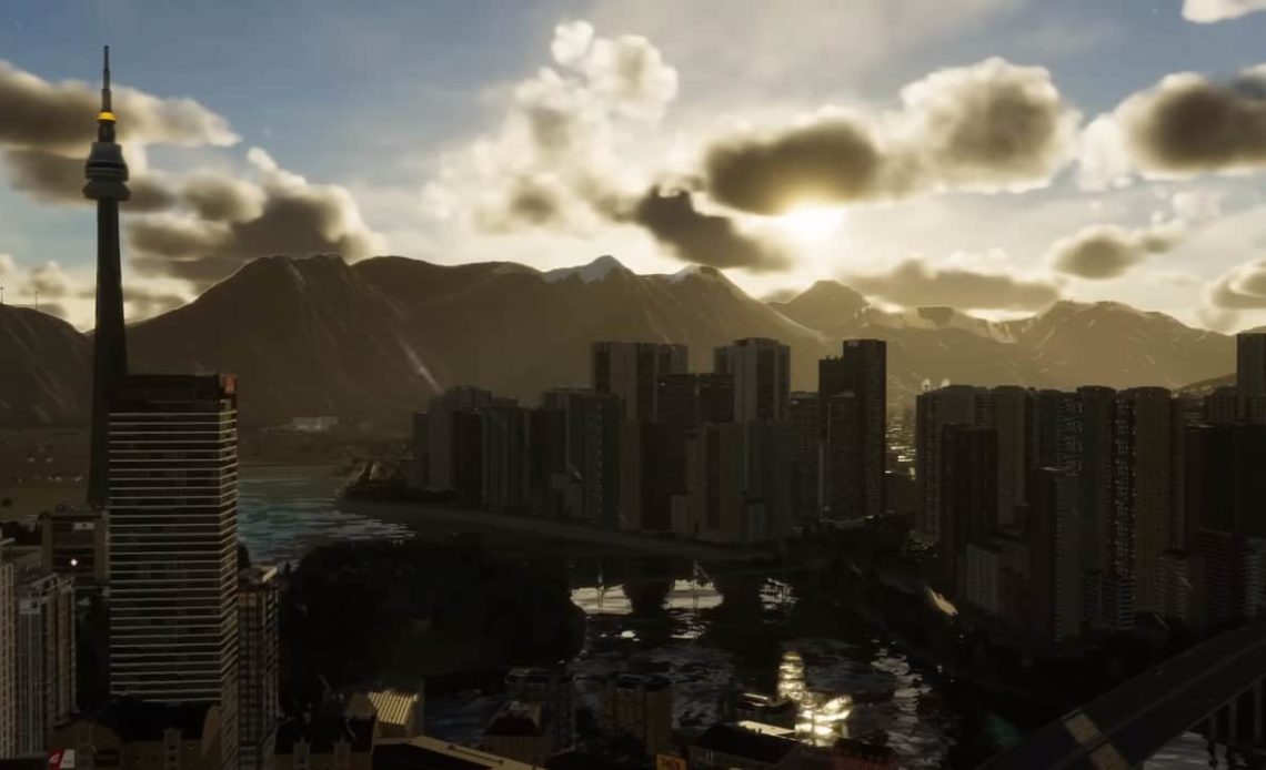 Skyscrapers in Cities Skylines 2