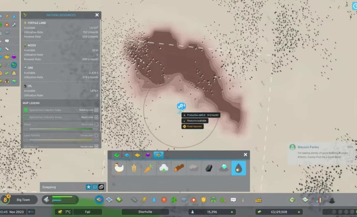 Oil Industry in Cities Skylines 2