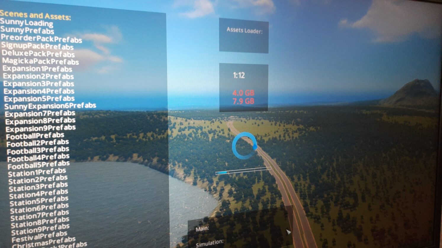 Caricamento della schermata Mod in Cities Skylines 2