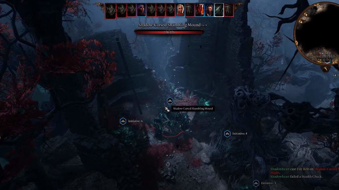 BG3 Shadow Cursed Shambling Mound