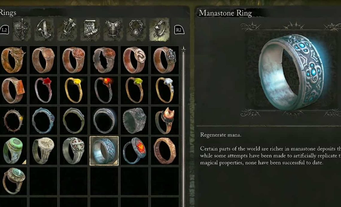 Lords of the Fallen Manastone Ring