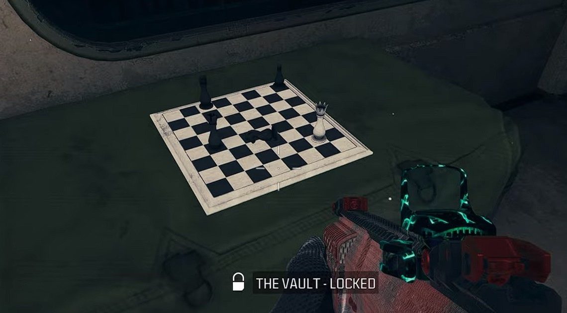 Uovo di Pasqua di MW3 Zombies: come risolvere il puzzle della scacchiera per aprire il caveau in Modern Warfare 3
