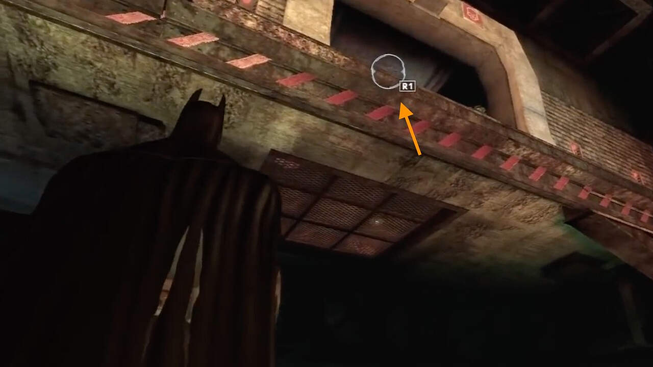 Le Grotte creano confusione nella navigazione per questa mappa segreta in Batman: Arkham Asylum. 