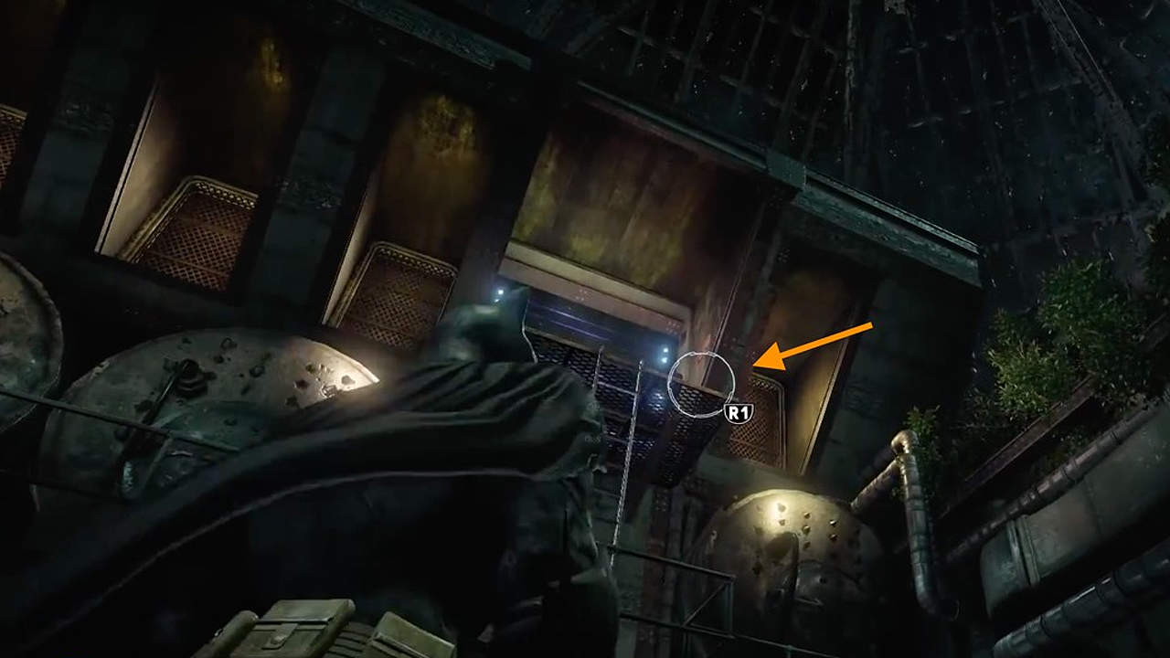 Porta il tuo potenziamento dell'amplificatore di portata per questa mappa segreta in Batman: Arkham Asylum. 