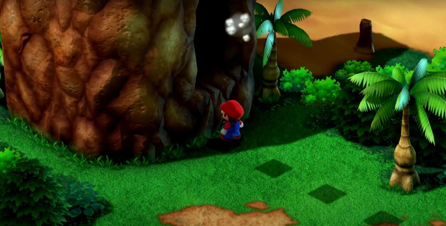 La grotta sarà un grande ingresso in Super Mario RPG