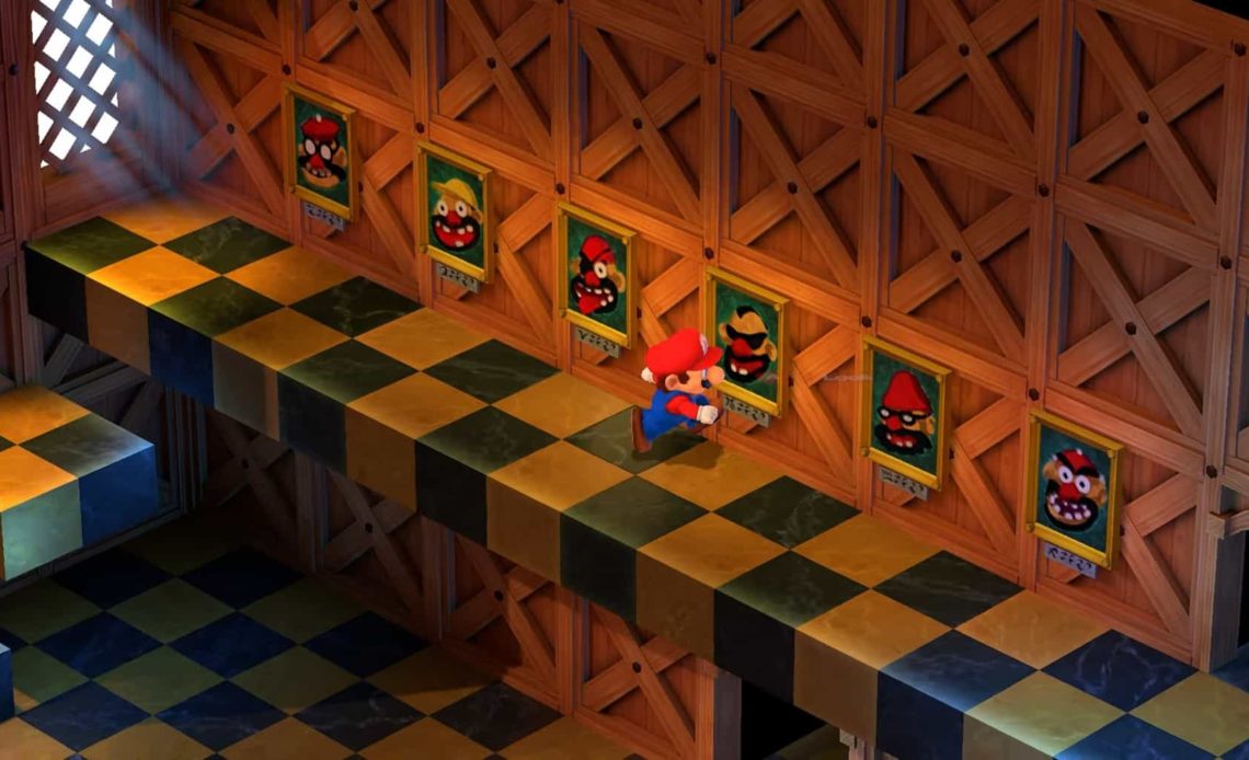 Booster Portrait Puzzle in Super Mario RPG