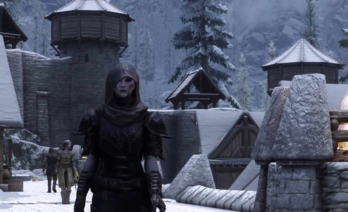 skyrim stealth armor and weapons featured