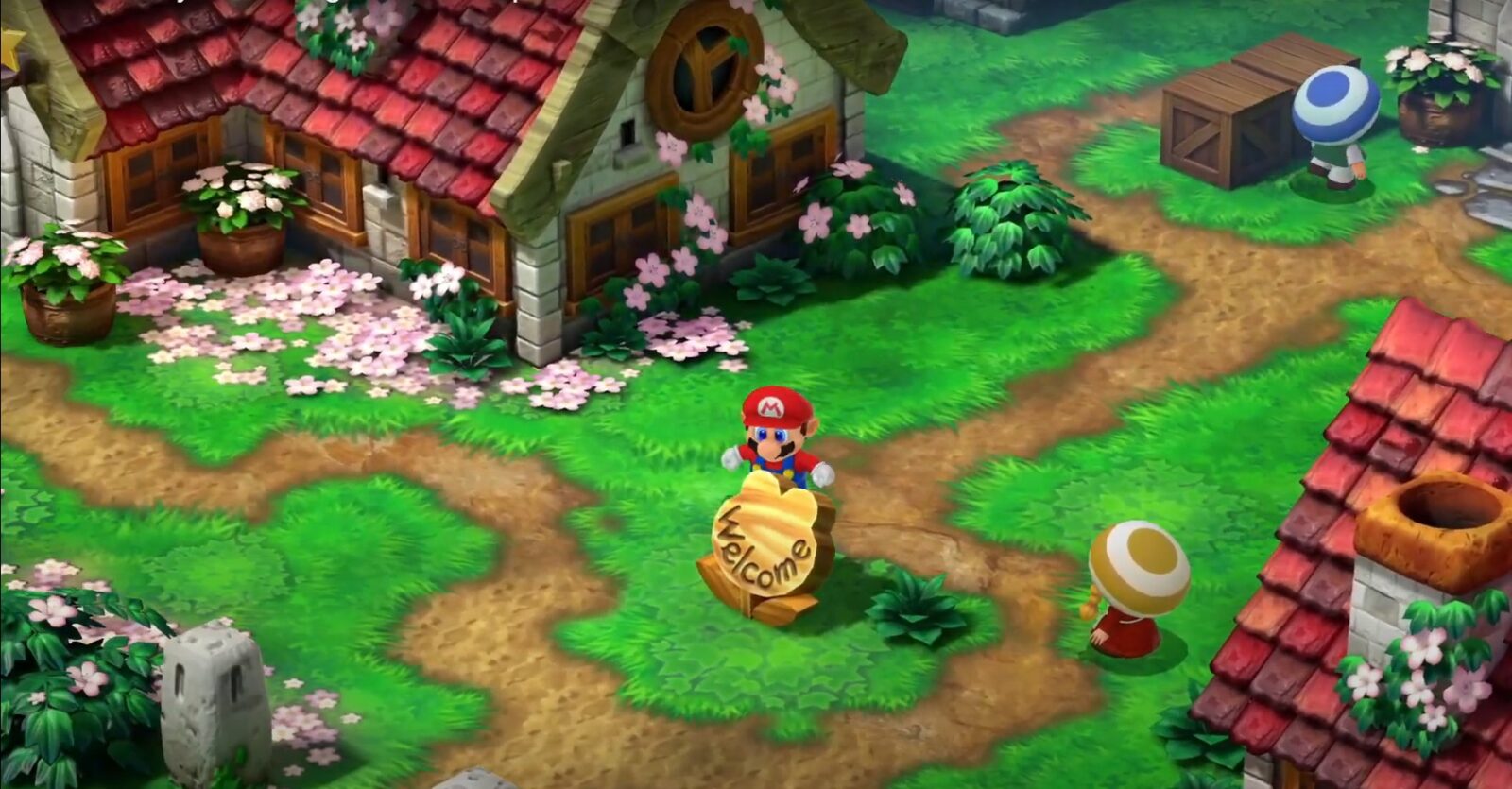 Posizione della bandiera di Greaper in Super Mario RPG