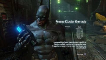 Come ottenere la granata a grappolo congelante in Batman: Arkham City