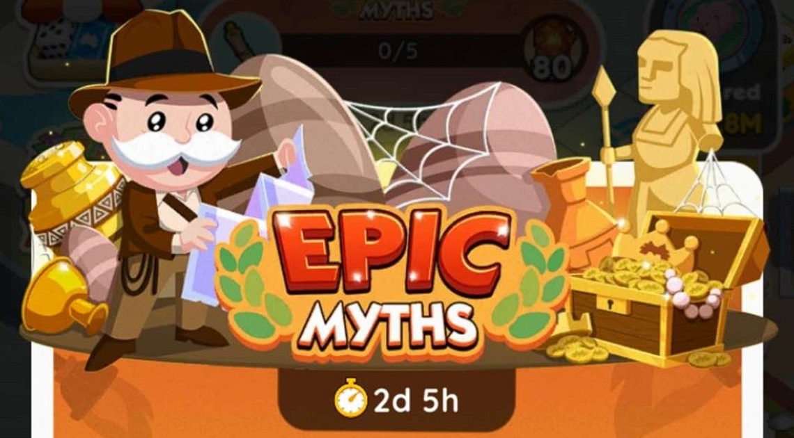 Elenco dei traguardi e dei premi di Monopoly Go Epic Myths per il 24-26 novembre 2023