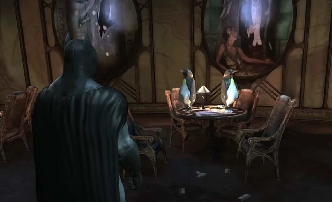 Batman Arkham City Penguin Statues