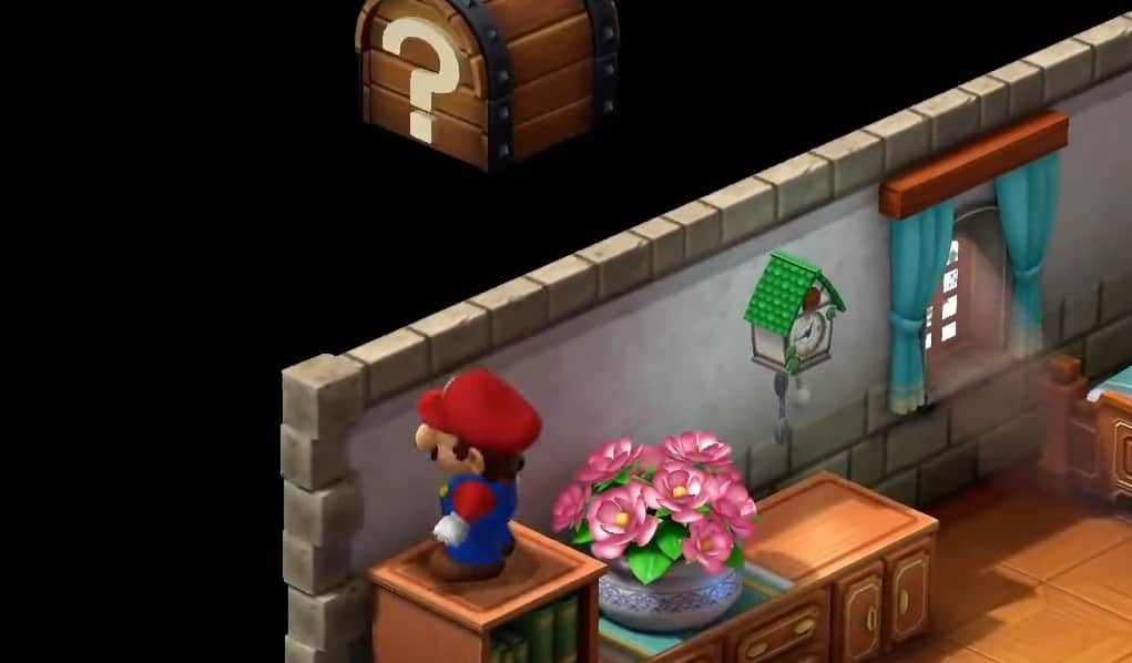 Scrigno del tesoro nascosto Marlymore in Super Mario RPG