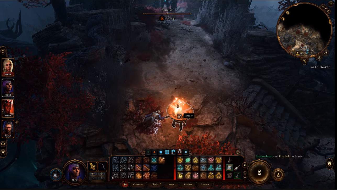 BG3 Braciere per Tumulo Barcollante