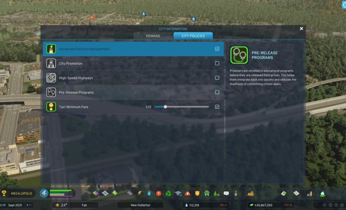 Best Policies in Cities Skylines 2