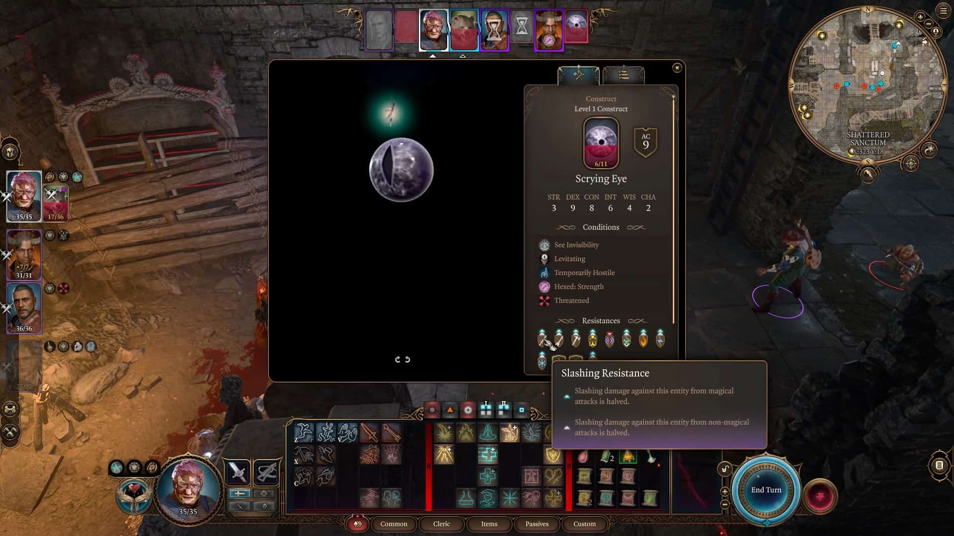 BG3 Posizione dell'Occhio Scrutatore