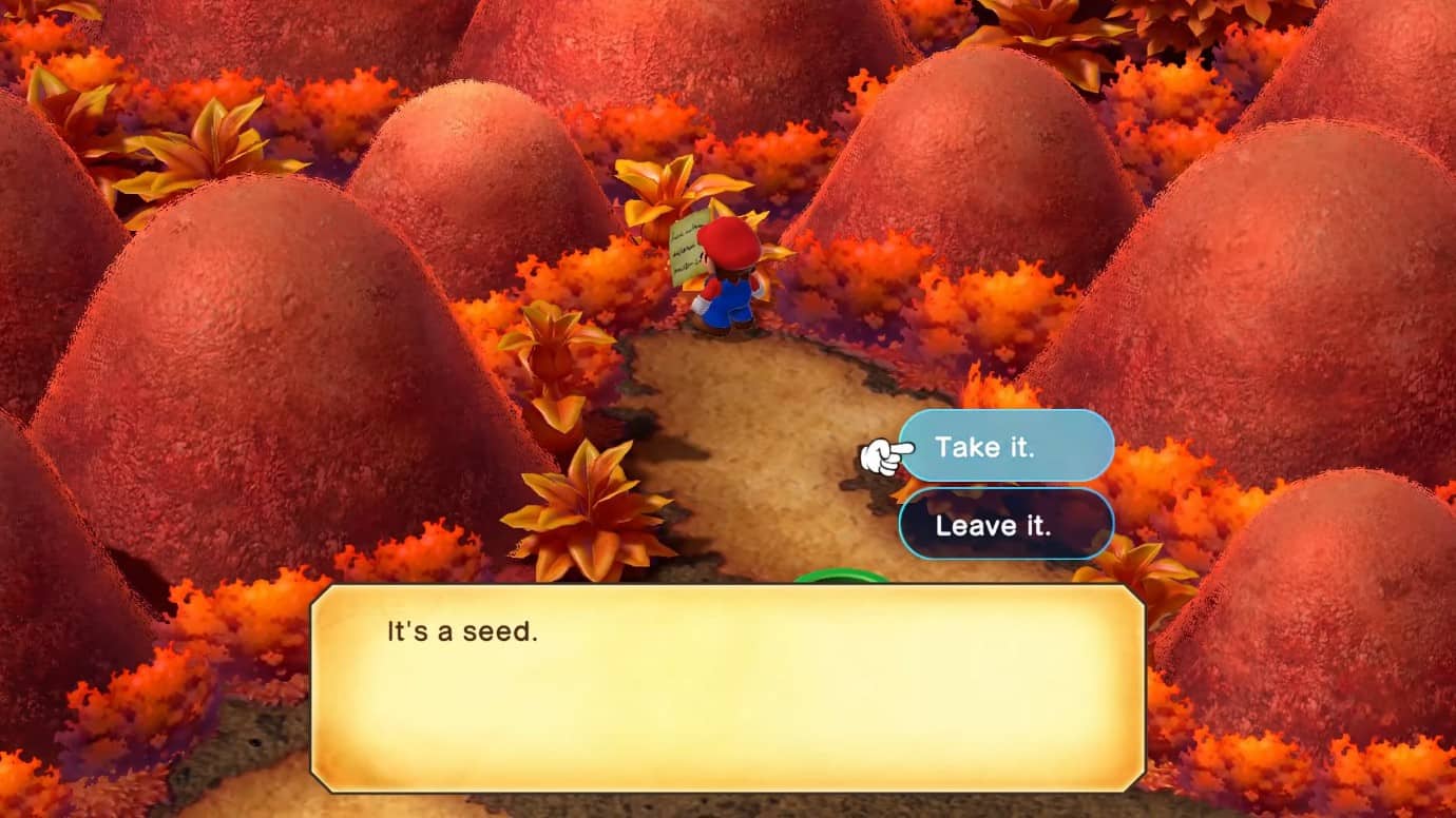 Ottieni il seme in Super Mario RPG