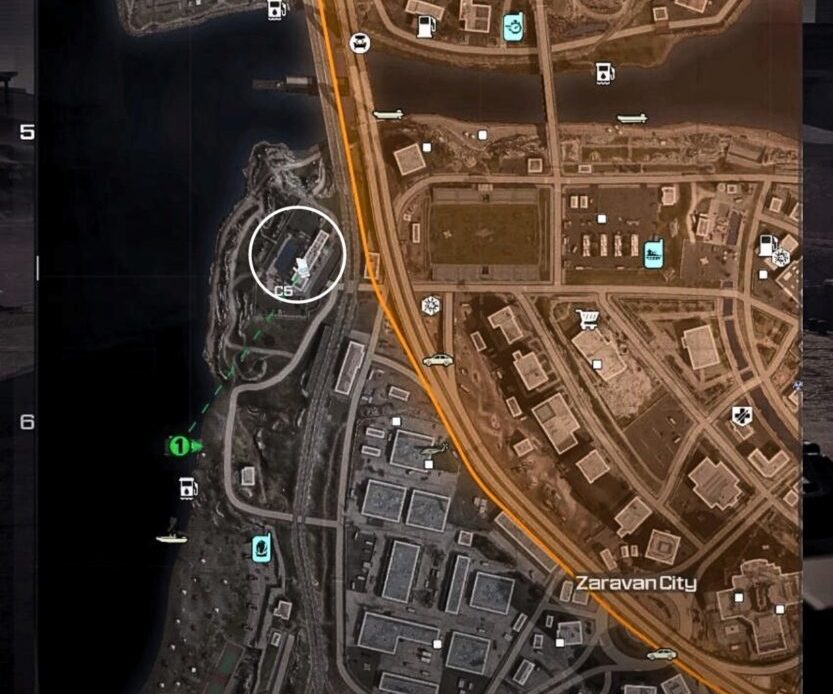 mw3 zombies rook location