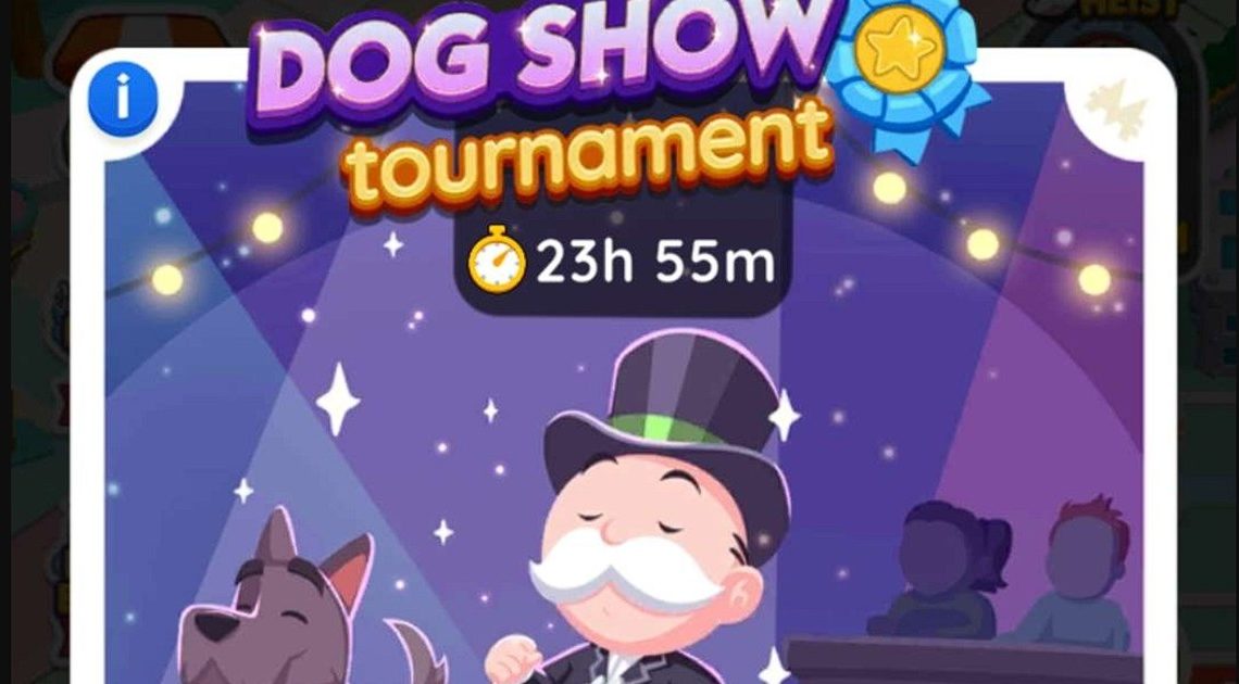 Elenco dei premi del torneo Monopoly Go Dog Show