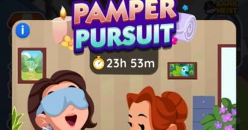 Elenco dei premi del torneo Monopoly Go Pamper Pursuit