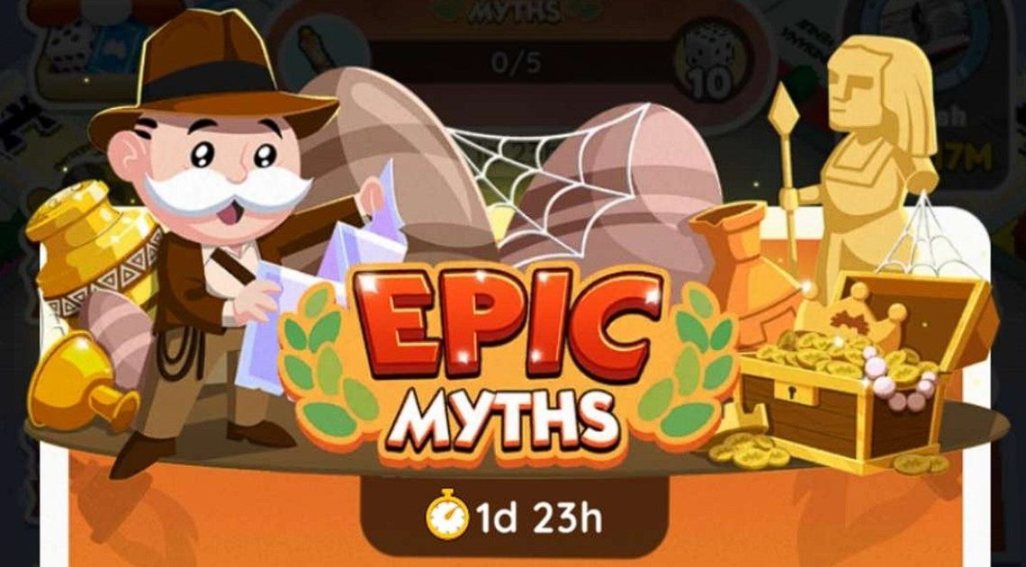 Elenco dei traguardi e dei premi di Monopoly Go Epic Myths