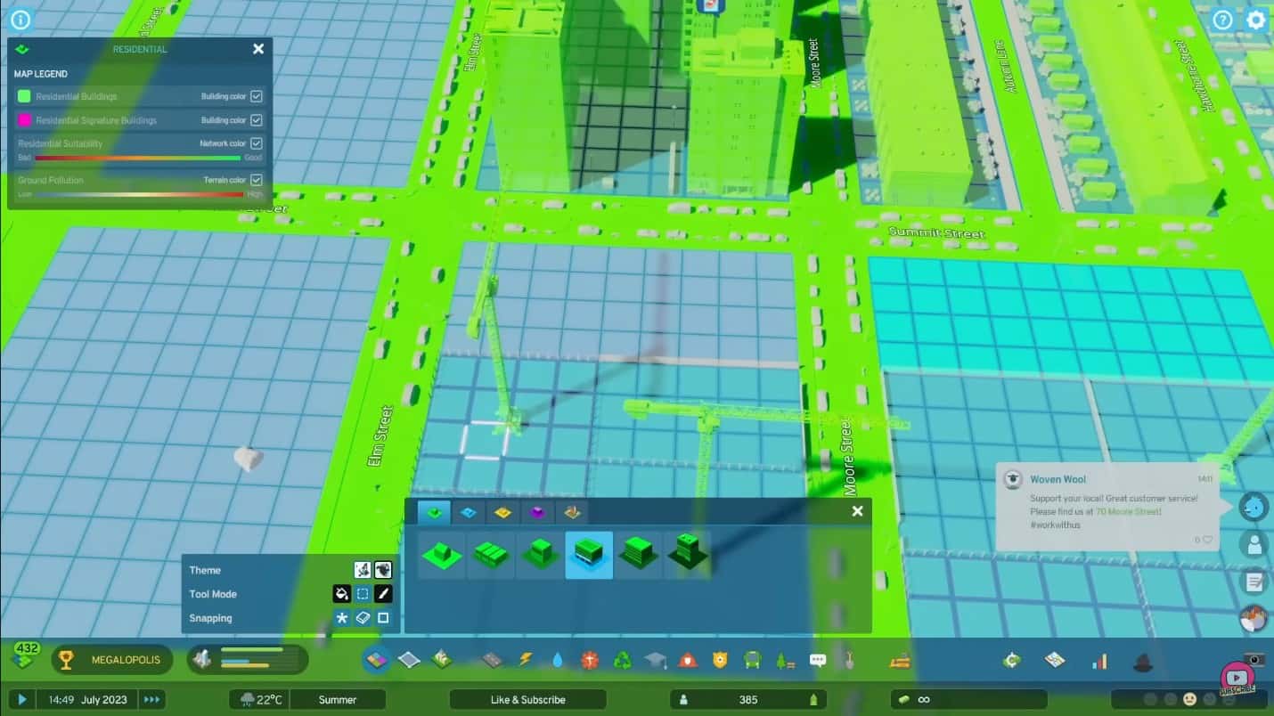 Zone residenziali negli skyline delle città 2