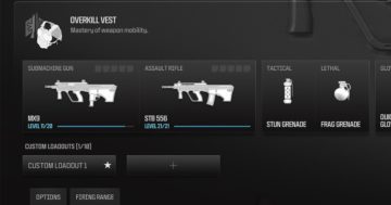 MW3 Overkill Perk: come equipaggiare due armi primarie in Modern Warfare 3