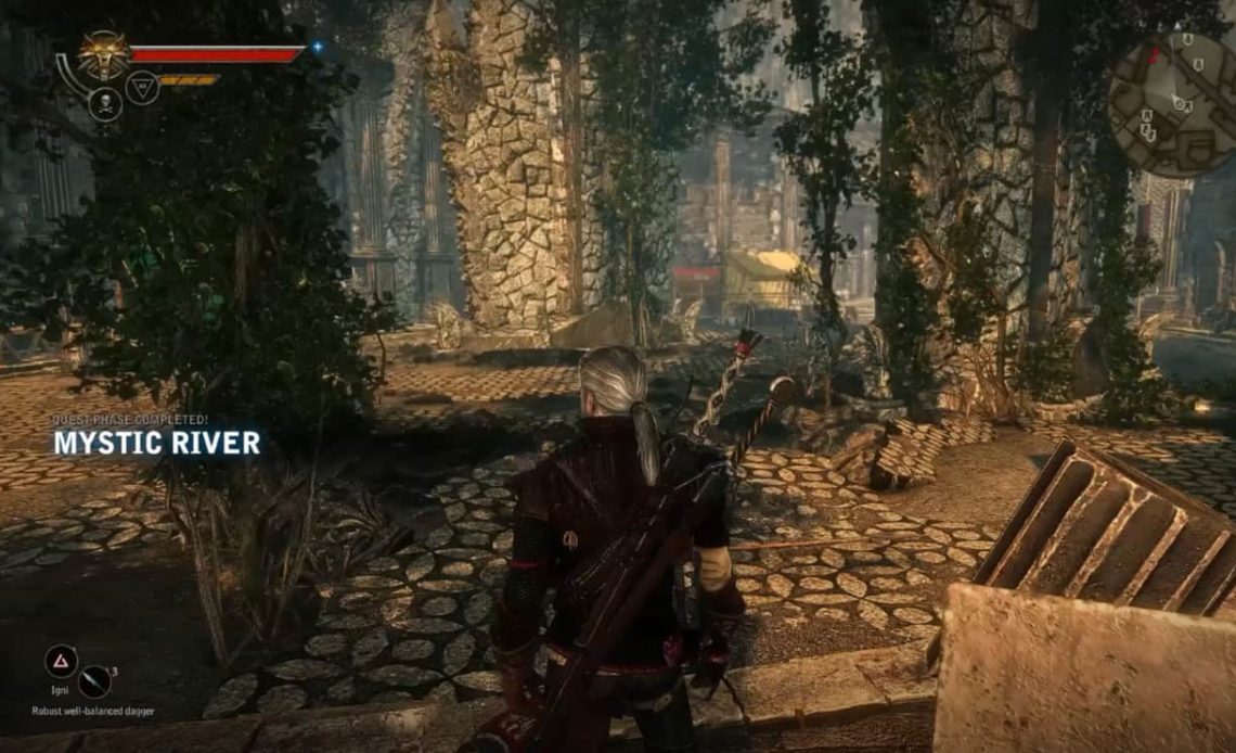The Mystic River Quest In The Witcher 2