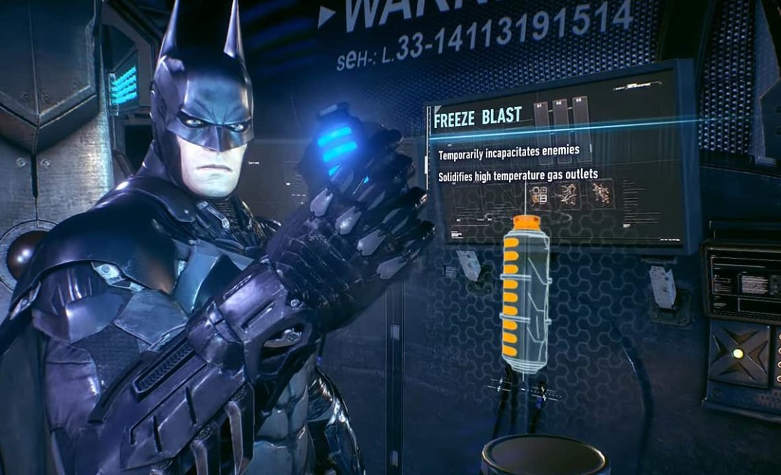 Batman Arkham Knight Freeze Blast