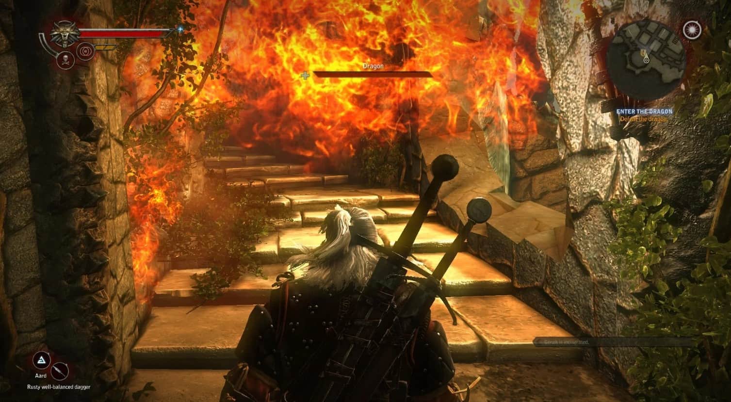 Combattere il Drago all'interno della Torre