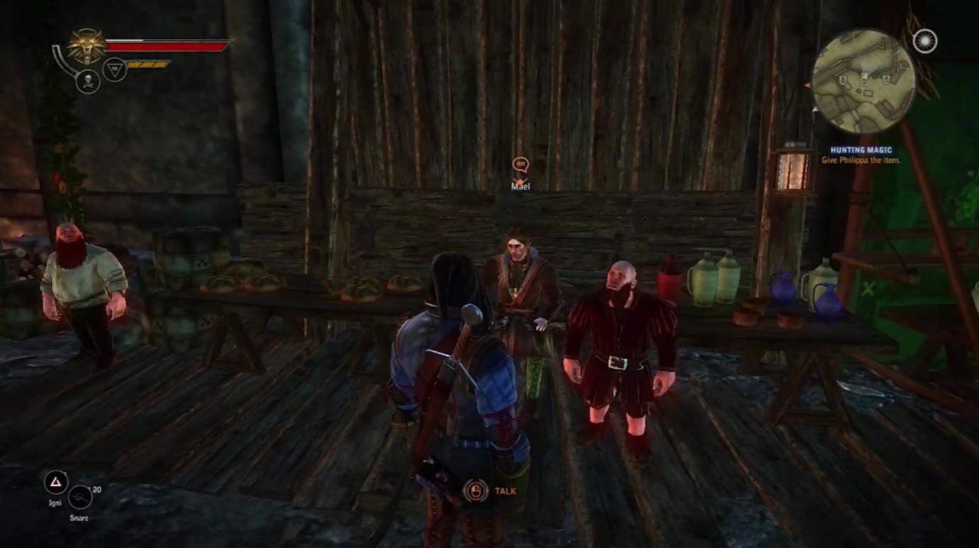 Commerciante che vende minerale d'argento nel capitolo 2