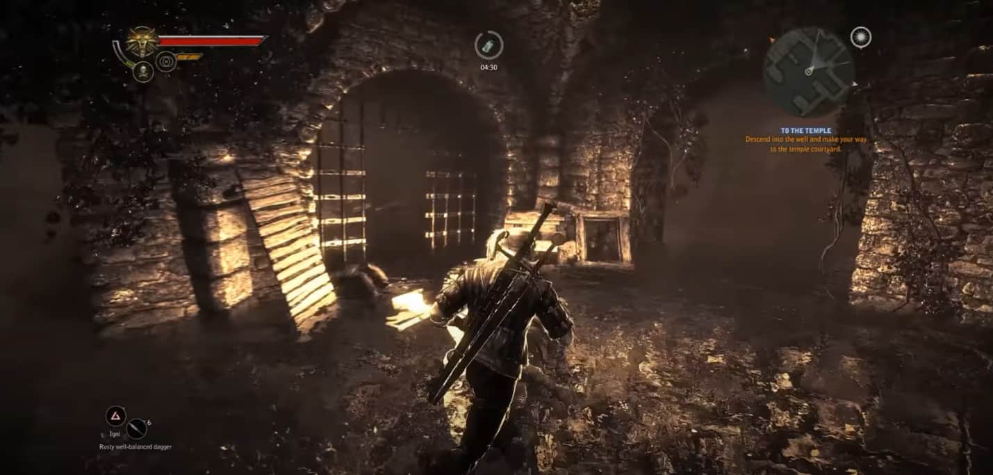 Elimina le guardie presenti all'interno del Monastero