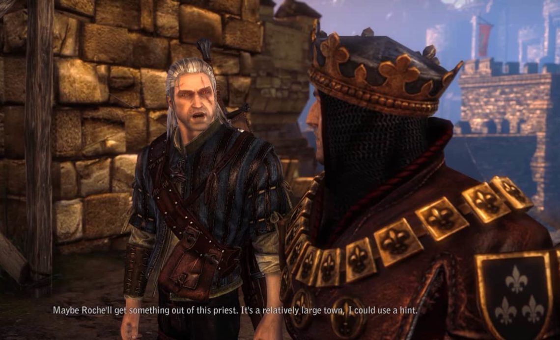 To The Temple Quest in The Witcher 2