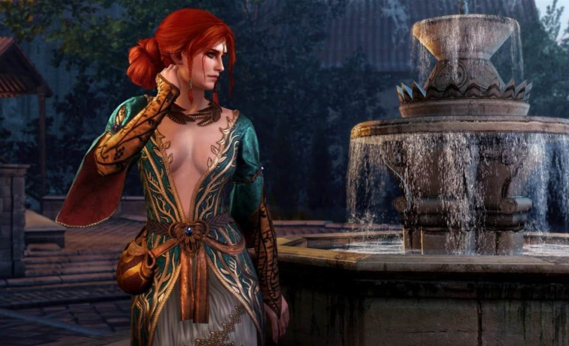 Triss Romance in The Witcher 2