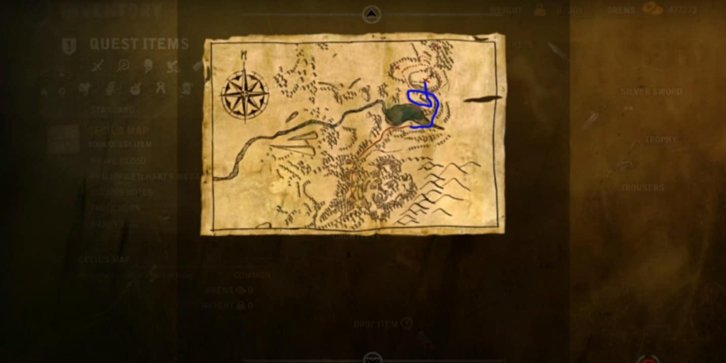 Trova il luogo del potere in The Witcher 2