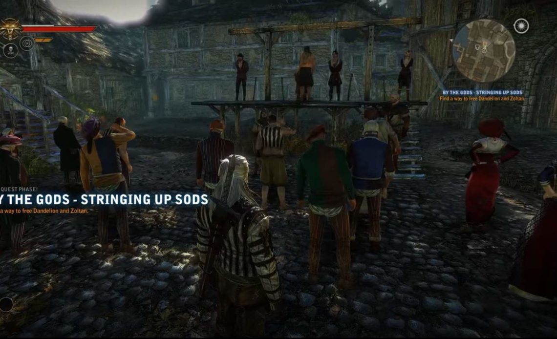 By The Gods - Stringing Up Sods Quest Witcher 2
