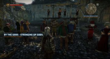 Soluzione The Witcher 2: By The Gods – Stringing Up Sods