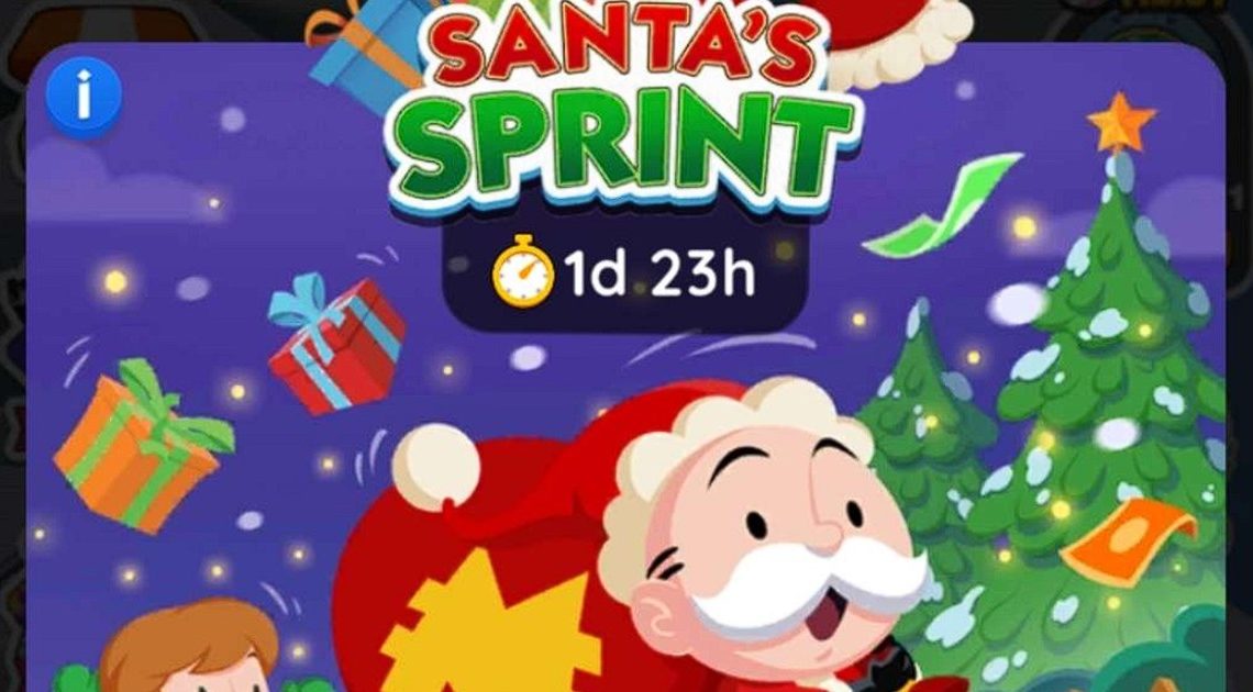 Elenco dei premi del torneo Sprint di Monopoly Go Santa per il 24-26 dicembre 2023