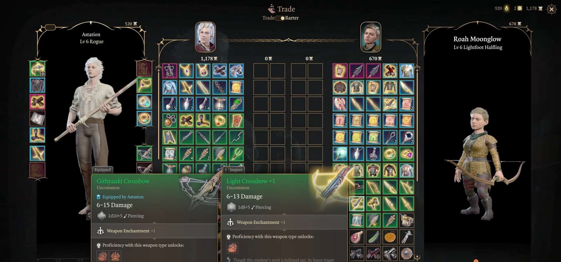 BG3 Balestra leggera +1 