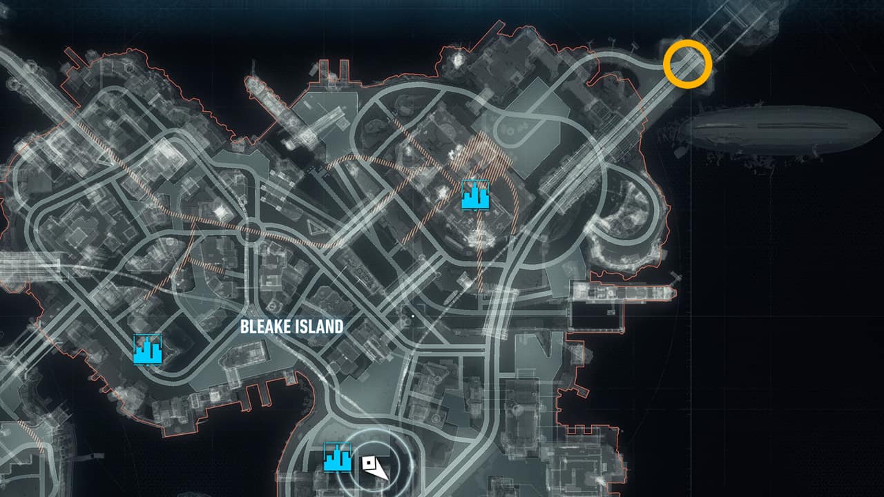 Inizi Perfect Crime con la posizione della prima vittima. 