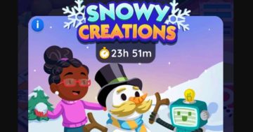 Elenco dei premi del torneo Monopoly Go Snowy Creations dal 5 al 6 dicembre 2023